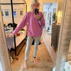 lululemon athletica Lavender Sweatshirt